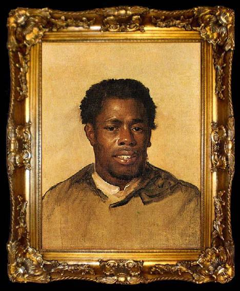 framed  John Singleton Copley Head of a Man, ta009-2